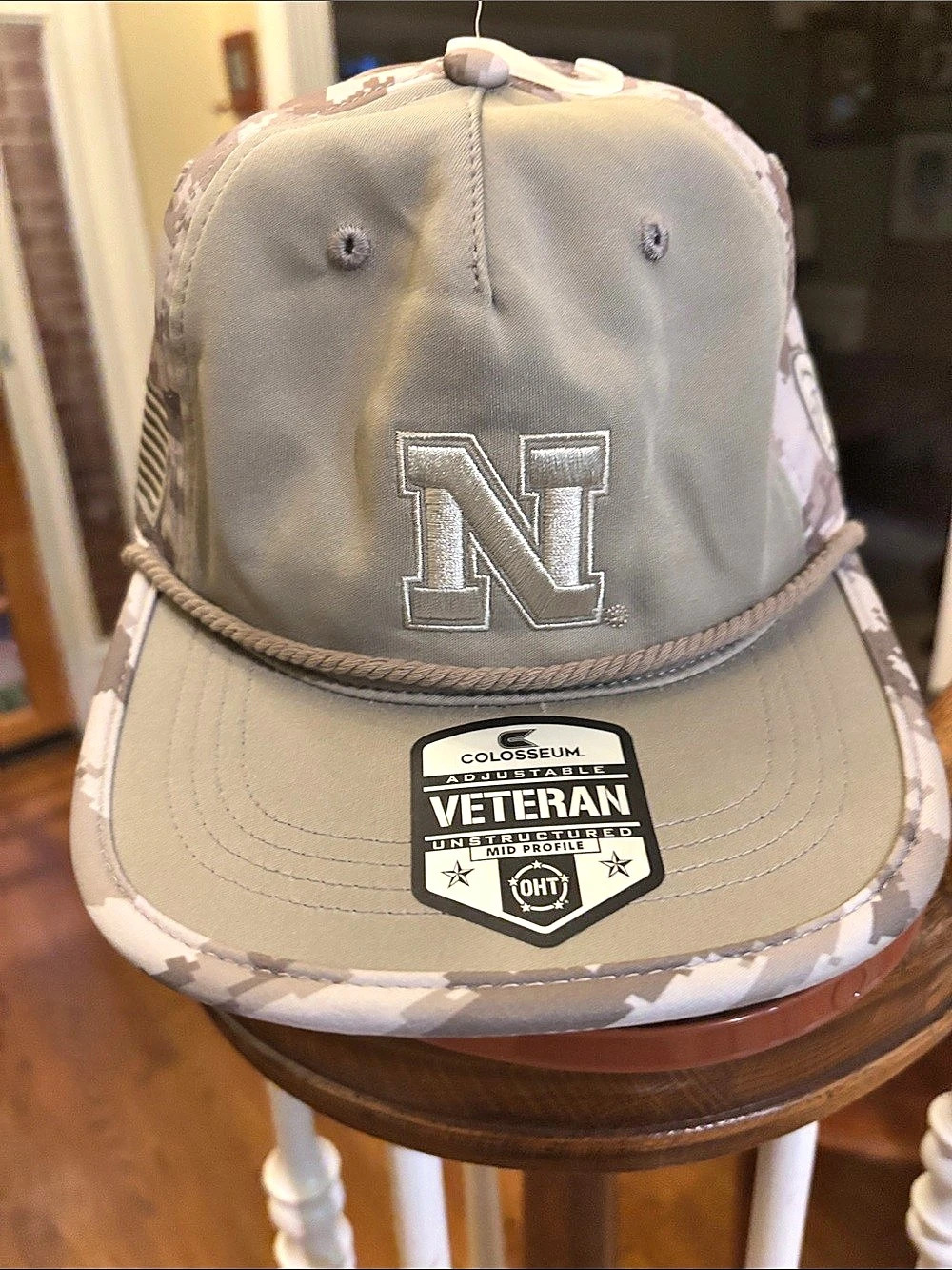 OHT Camo Rope Hat NWT Nebraska